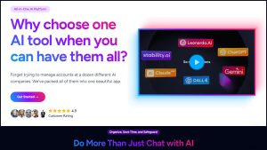 Why Choose One AI Tool When You Can Have Them All For One Low Fee?