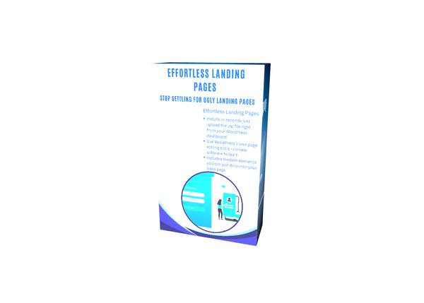 Get your FREE copy of "Effortless Landing Pages" today