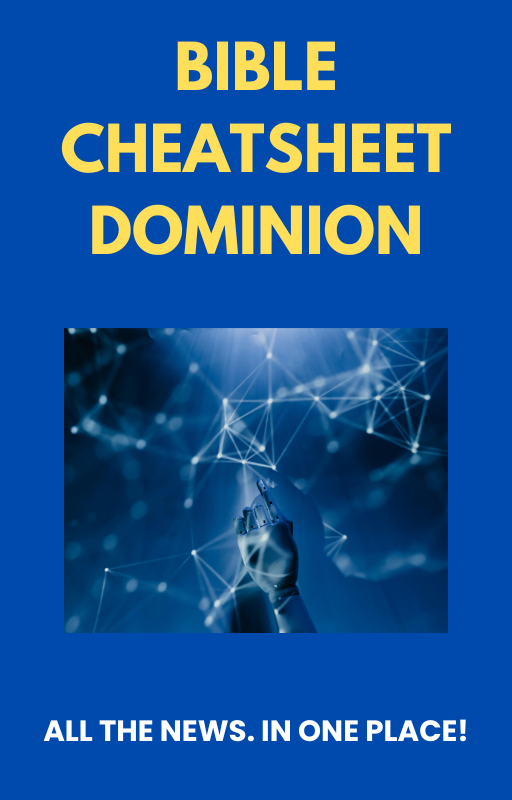 Bible Cheatsheet Dominion - Unlimited Usage Rights Are Included!