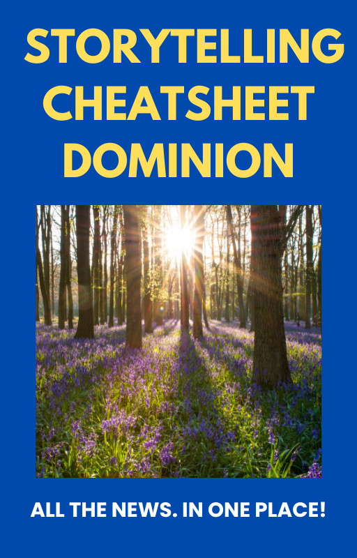 Storytelling Cheatsheet Dominion - Unlimited Usage Rights Are Included!